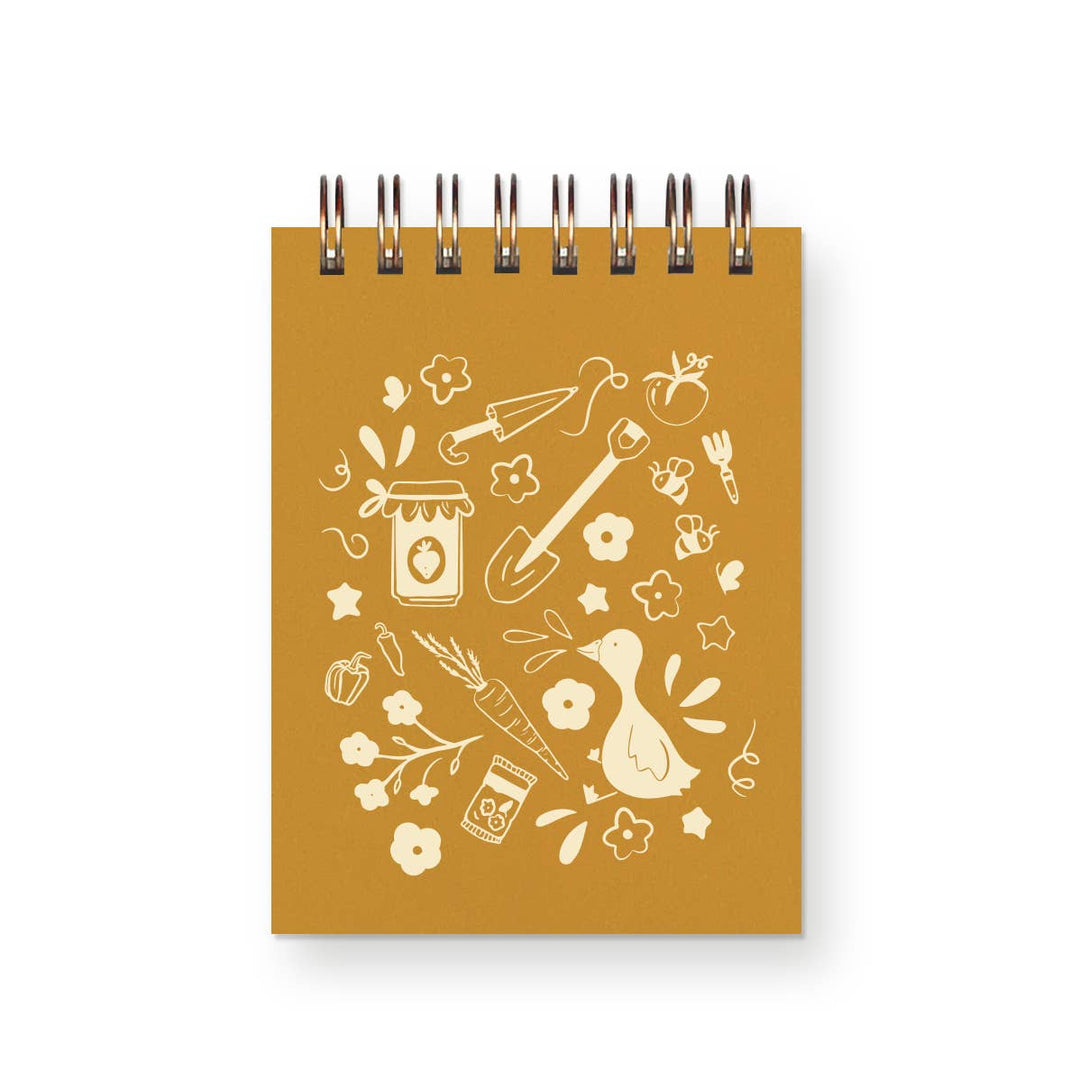 Ruff House : Spring Doodle Mini Jotter Notebook