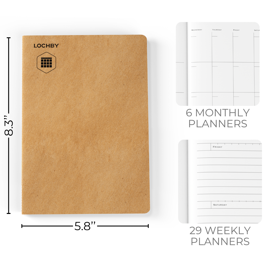 LOCHBY : A5 Planner (6-month)