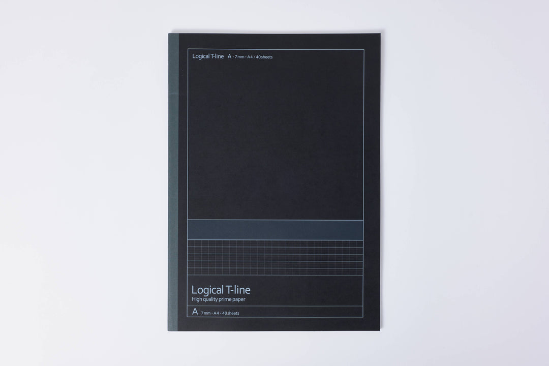 Logical T-Line Prime Paper Notebook(A4) Unique visible line