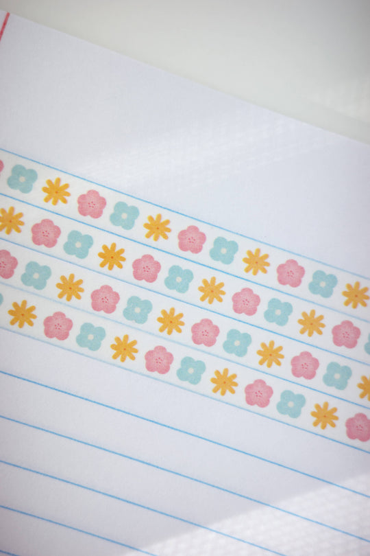 Natamori : Tiny blooms • washi tape