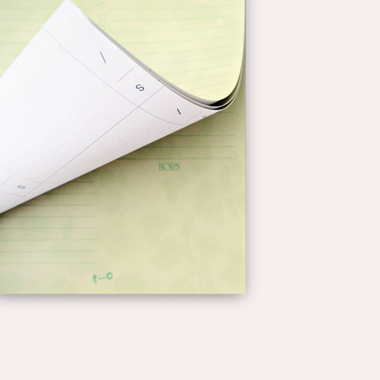The Completist : Hazy Daily Planner Pad