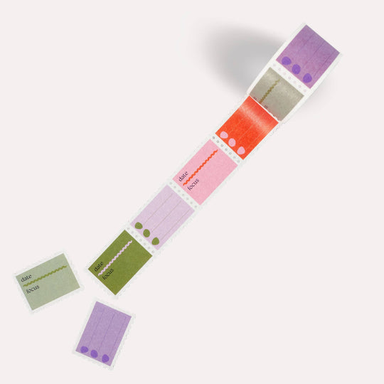 The Completist : Focus Checklist Stamp Washi Tape