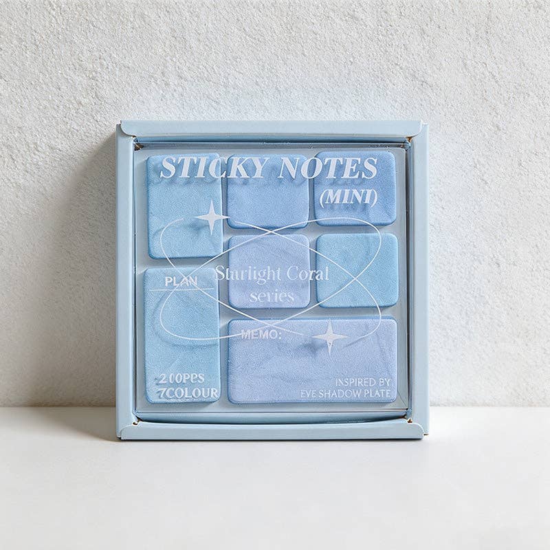 CloudNook : Gradient Colour Sticky Notes : Pastel Index Memo Pads
