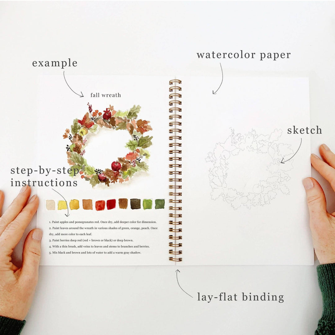 Emily Lex : Autumn Watercolor Workbook
