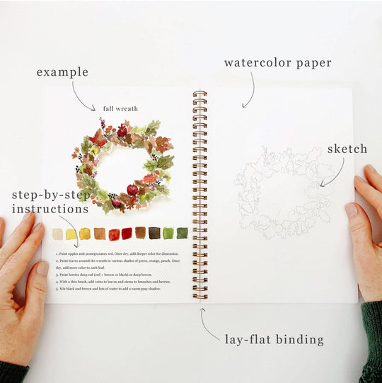 Emily Lex : Autumn Watercolor Workbook