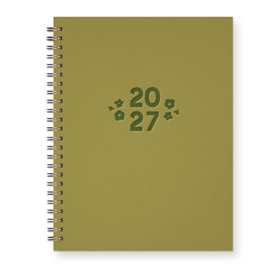 Ruff House : 2027 Floral Bunch Dated Planner : Calendar Year