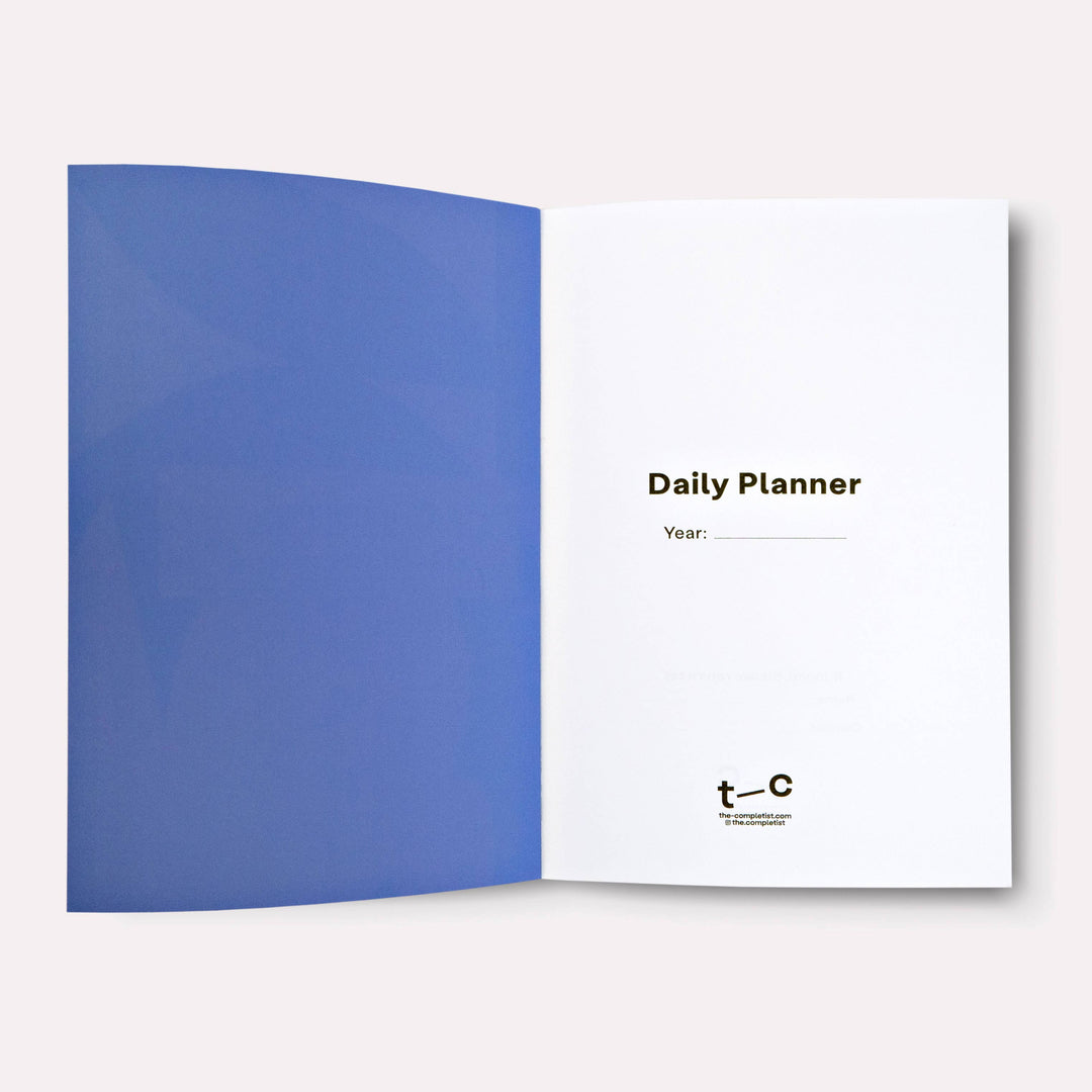The Completist : Beams Undated Daily Planner Book