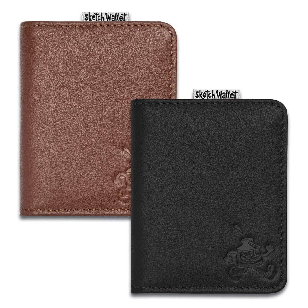 Inky's : Small Leather Sketch Wallet