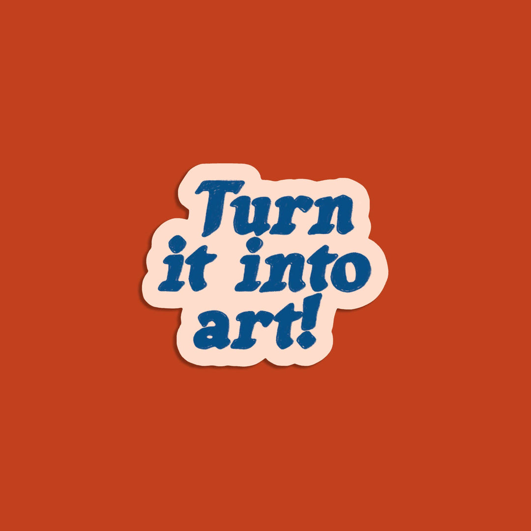 Artbaby : Turn It Into Art! Sticker
