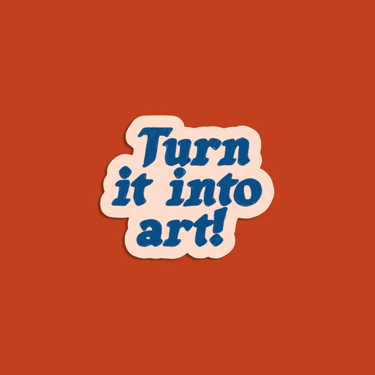 Artbaby : Turn It Into Art! Sticker