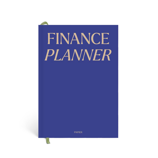 Papier : Guided Finance Planner : Hardcover : A5