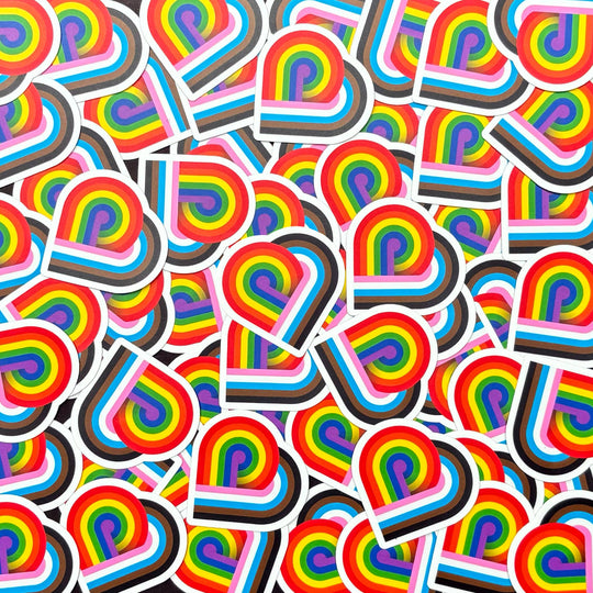 Christopher Rouleau : Pride Heart sticker