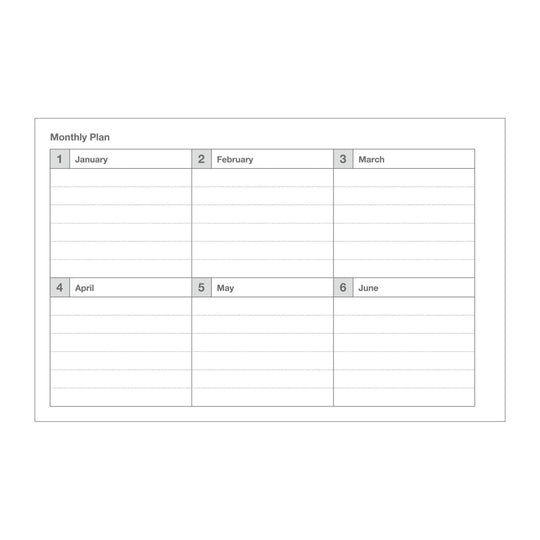 Mark's : Pocket Size Weekly Planner Undated 58 Weeks Dayfree