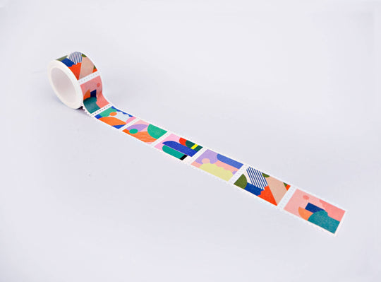 The Completist : Miami Mix Stamp Washi Tape