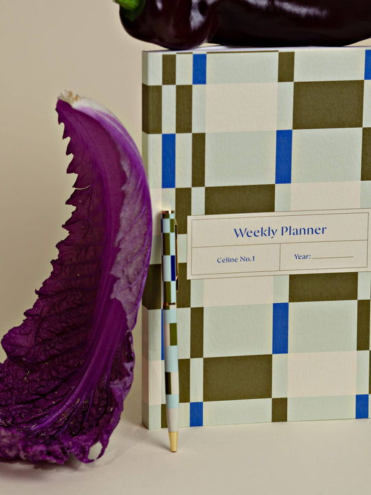 The Completist : Celine Undated Weekly Planner Book