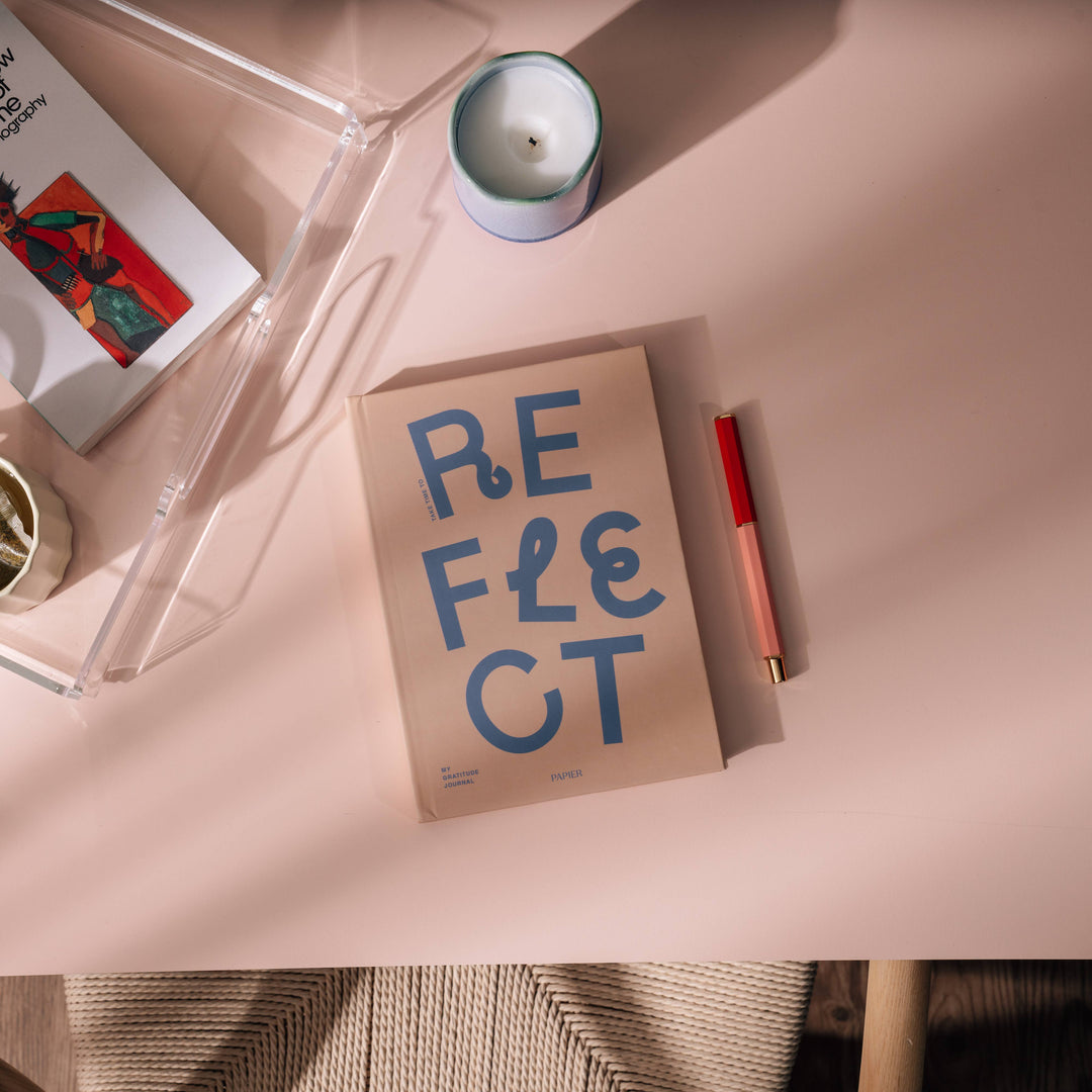 Papier : Guided Gratitude Journal : Hardcover : Reflect : A5