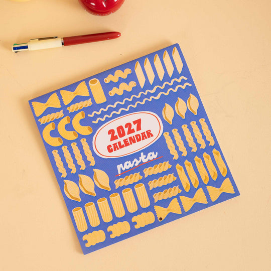2027 Compact Wall Calendar | Love of Pasta