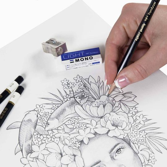 Tombow : MONO Drawing Pencil Set - 12-Pack