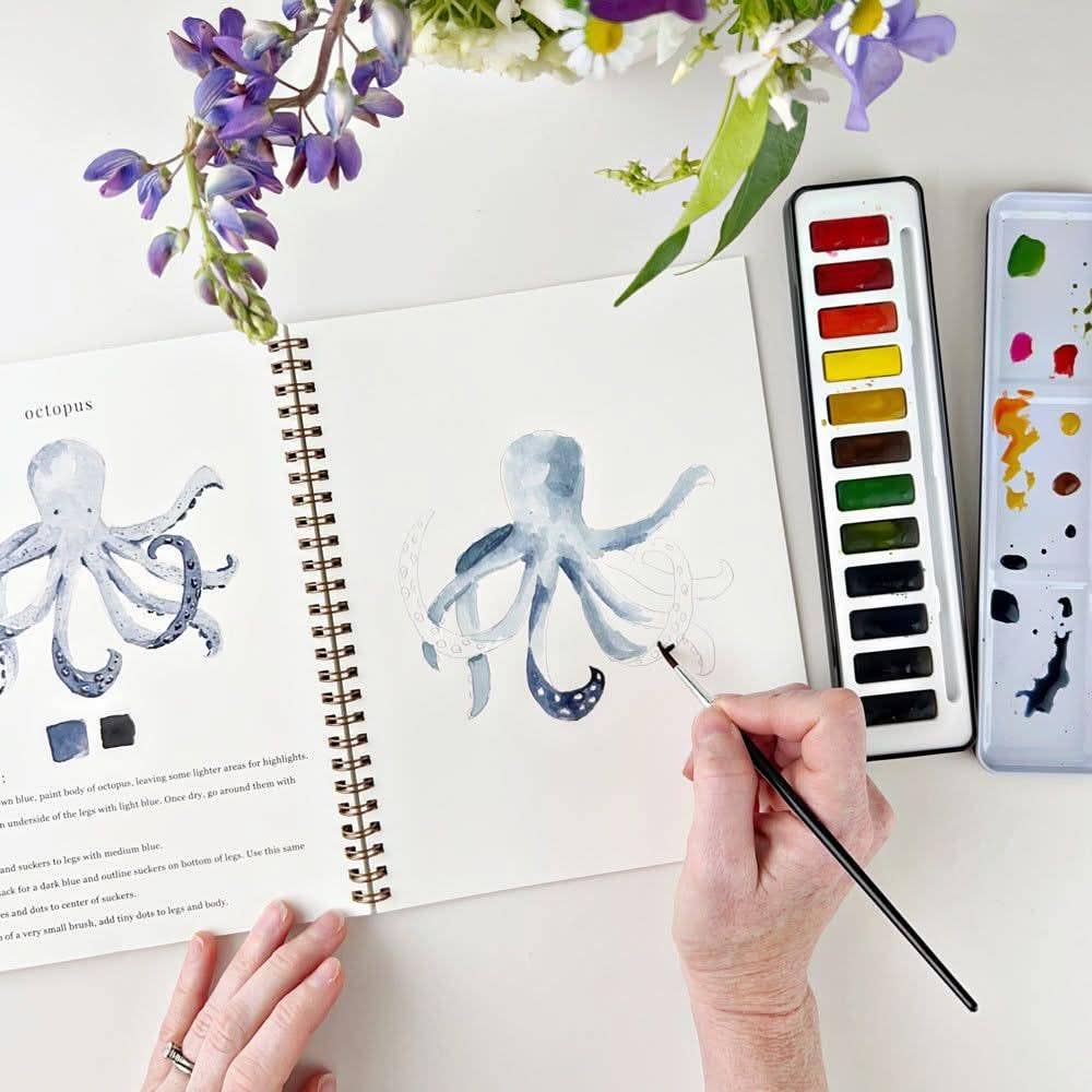 Watercolour paint set 12 colors