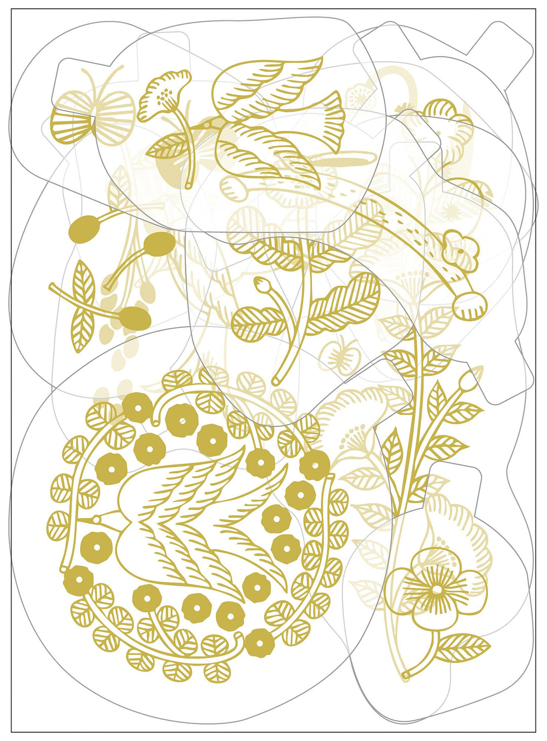 KING JIM : KITTA Portable Washi Decorative Tape : GOLD Foil