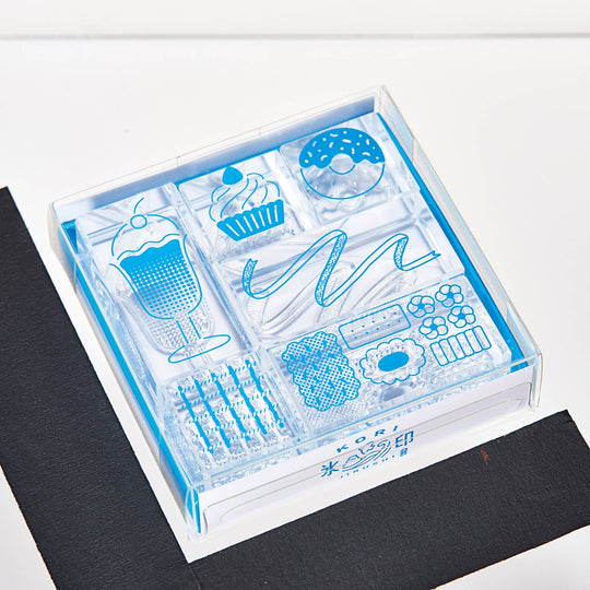 KING JIM : KORI JIRUSHI  Crystal Clarity : 6 Set Box