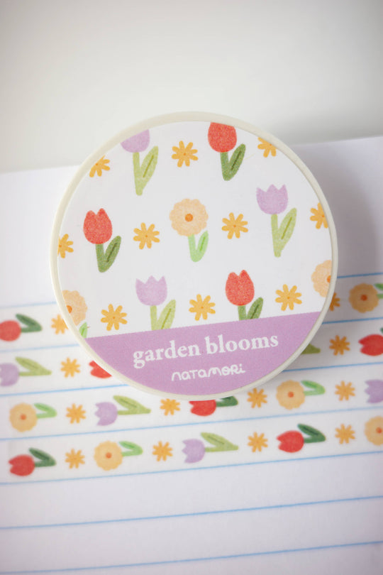 Natamori : Garden blooms • washi tape