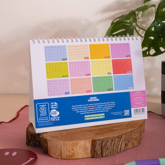 2027 Desk Calendar | Colourburst