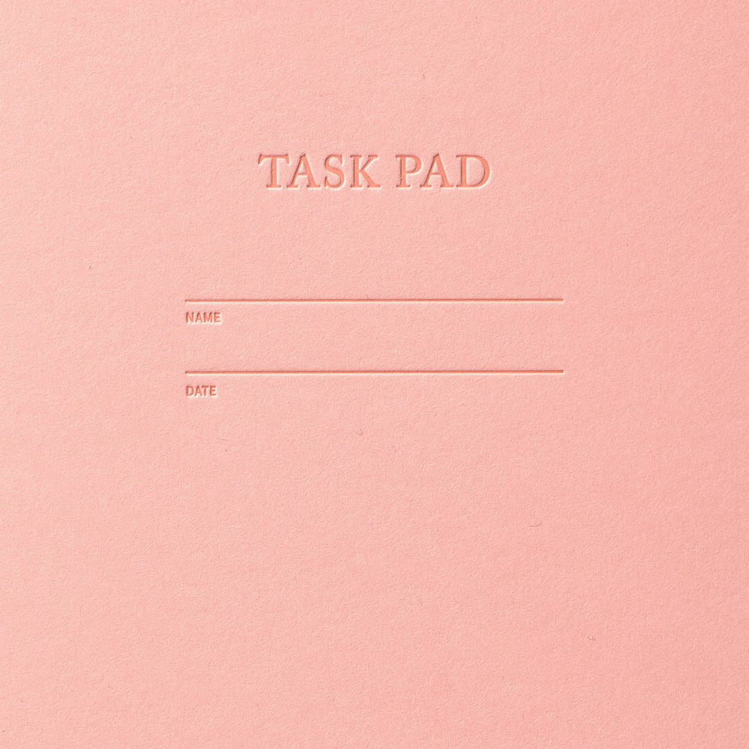 Task Pad Notebook - Pink Lemonade