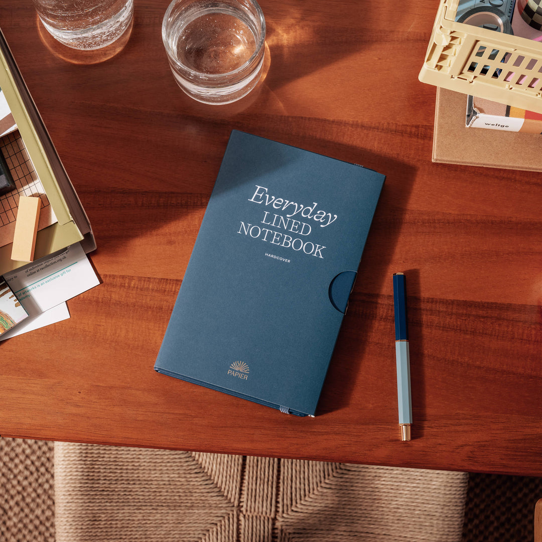 Papier : Hardcover : Lined Notebook