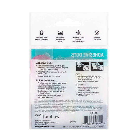 Tombow : Adhesive Dots - 100CT