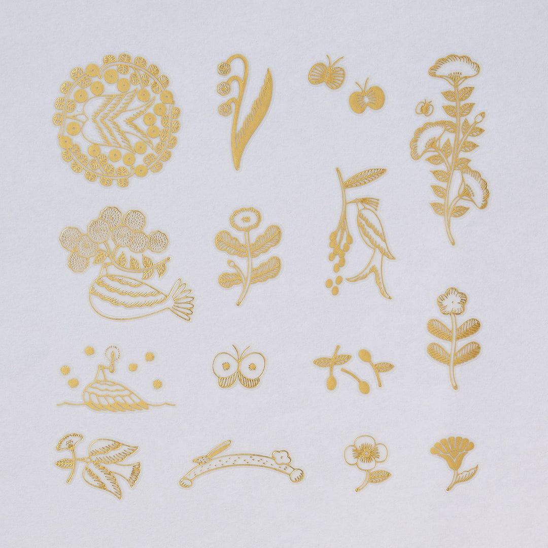 KING JIM : KITTA Portable Washi Decorative Tape : GOLD Foil