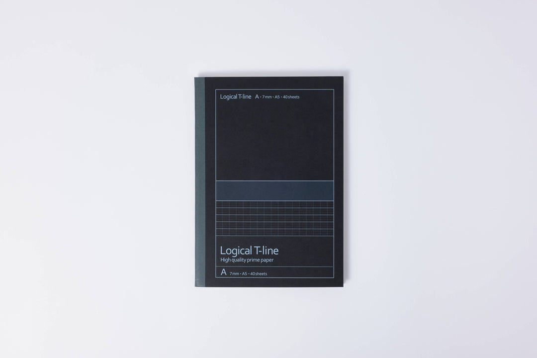 Logical T-Line Prime Paper Notebook (A5) Unique Visible line