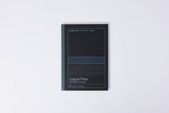 Logical T-Line Prime Paper Notebook (A5) Unique Visible line