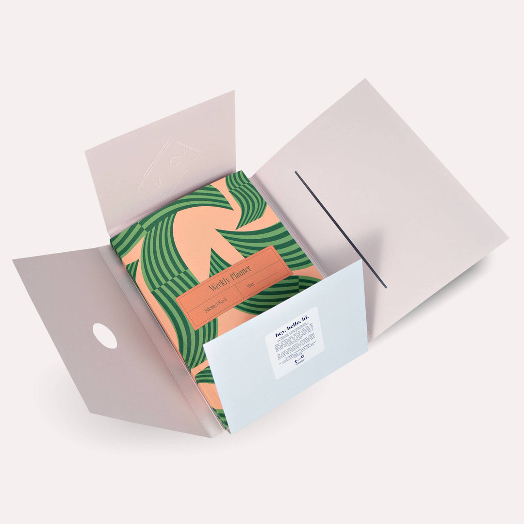 The Completist : Palermo Undated Weekly Planner Book