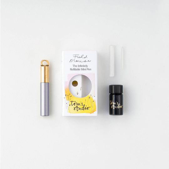 Tom's Studio : The Field Mouse – refillable travel pen