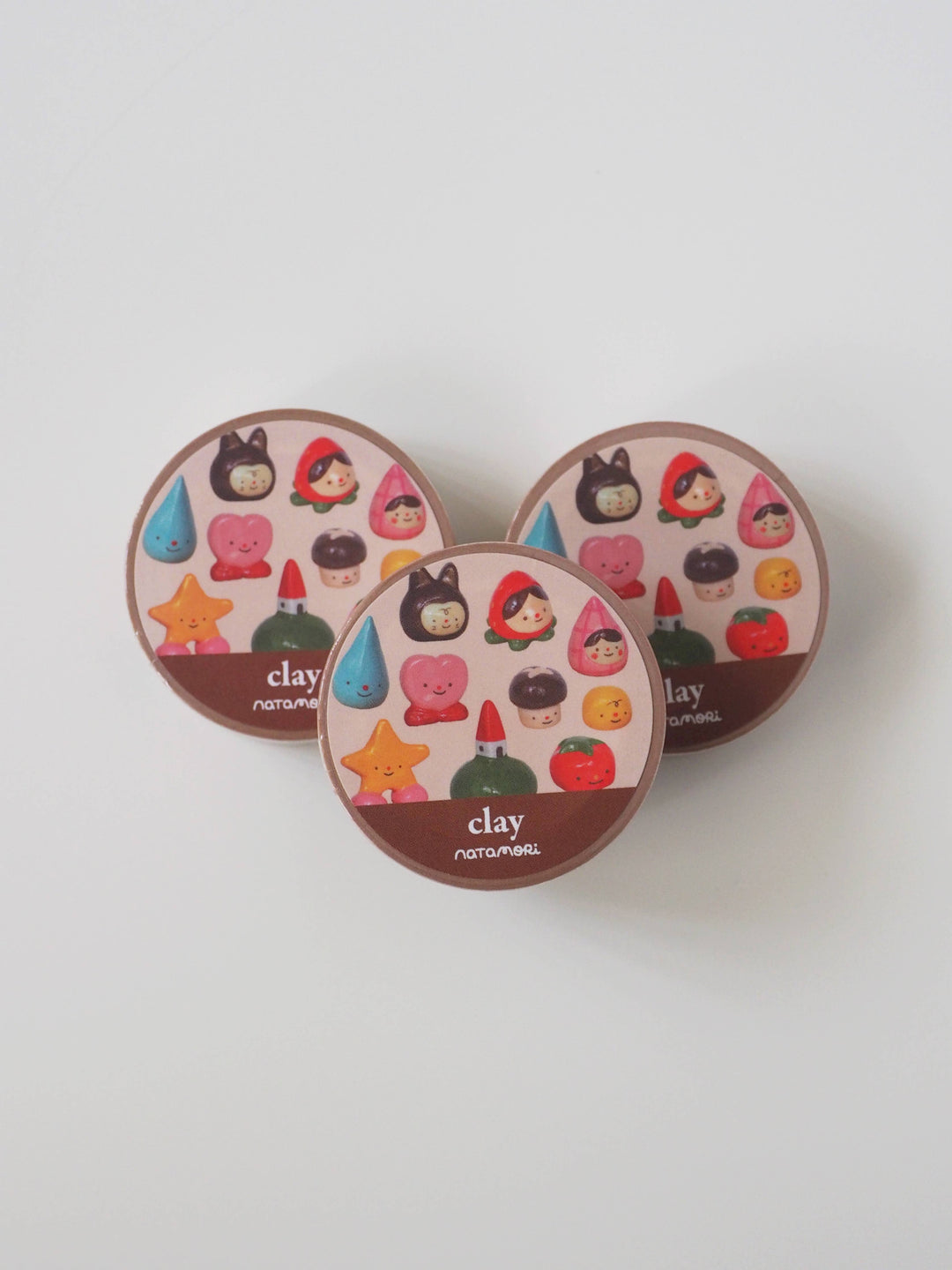 Natamori : Clay • washi tape