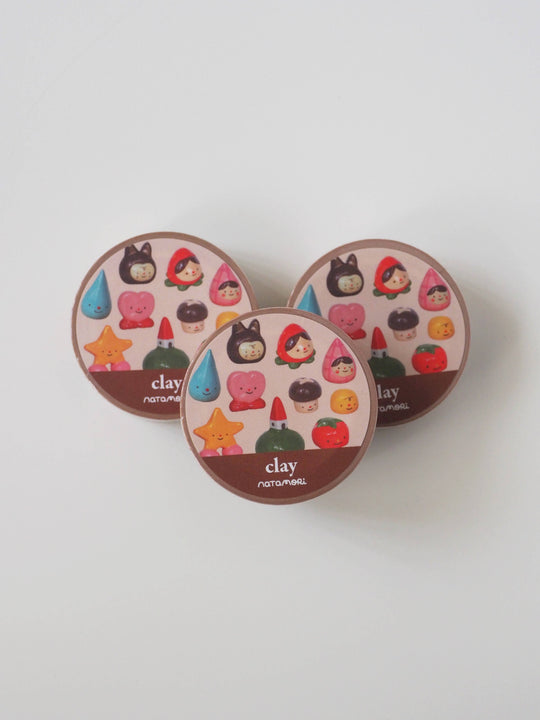 Natamori : Clay • washi tape