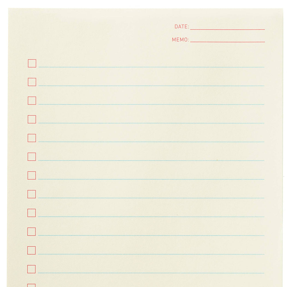 Checklist Notepad