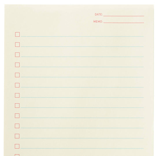 Checklist Notepad