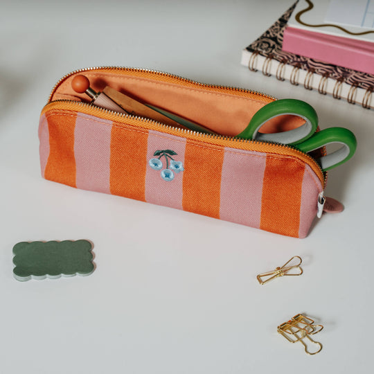 Papier : Stripe Pencil Case