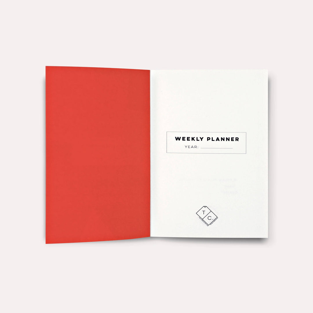 The Completist : Overlay Shapes No. 2 Lay Flat Undated Pocket Weekly Planner