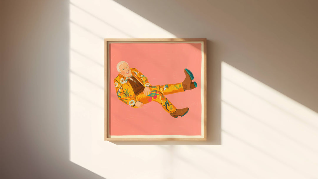 Artbaby : Leslie Jordan Art Print