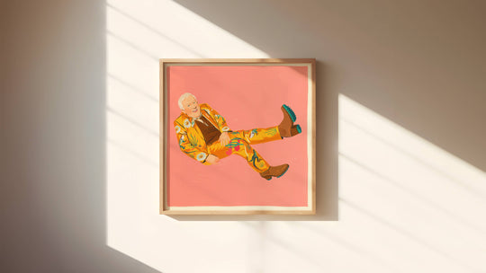 Artbaby : Leslie Jordan Art Print