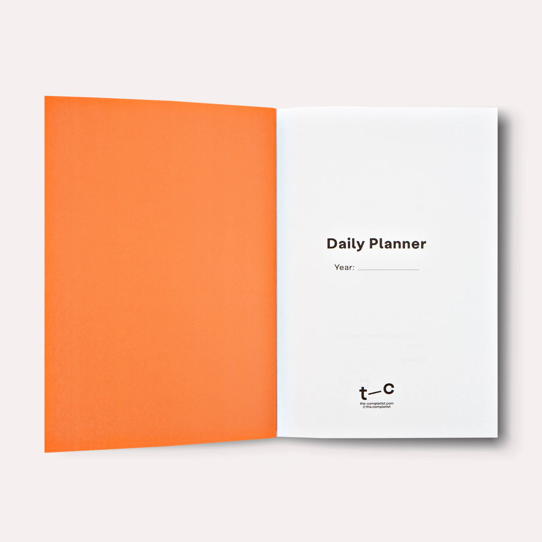 The Completist : Olivia Undated Daily Planner Book