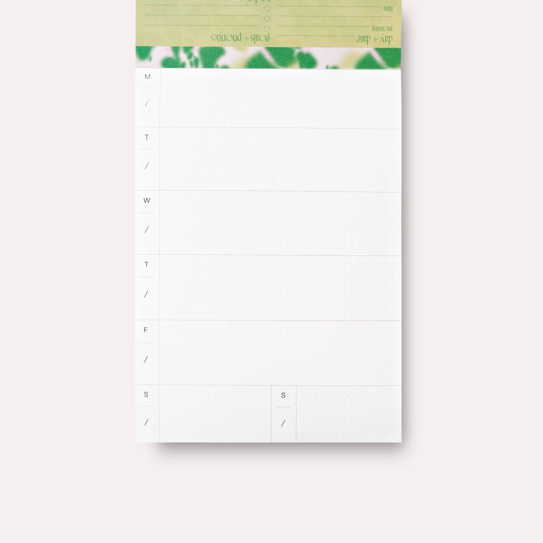 The Completist : Hazy Daily Planner Pad