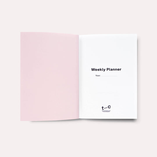 The Completist : Hazy Pocket Undated Weekly Planner