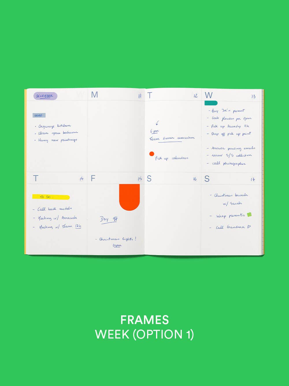 Mishmash : Undated Planner