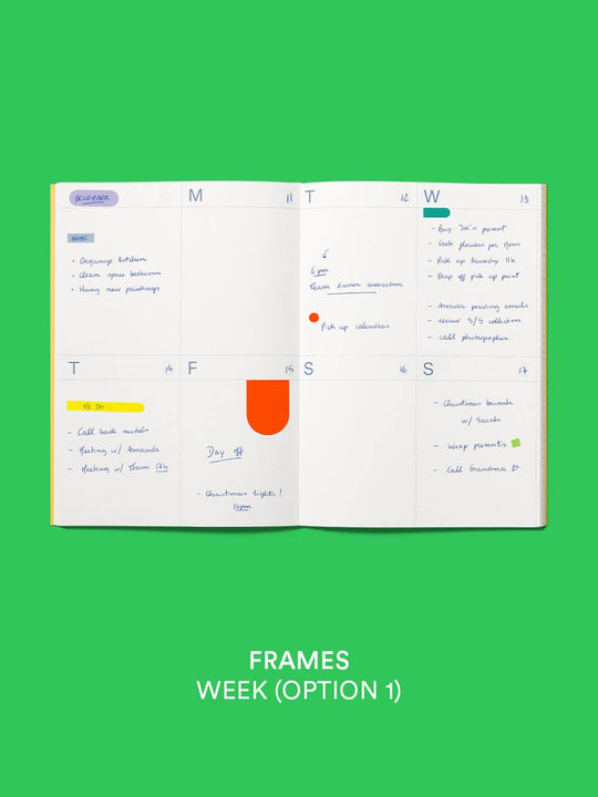 Mishmash : Undated Planner