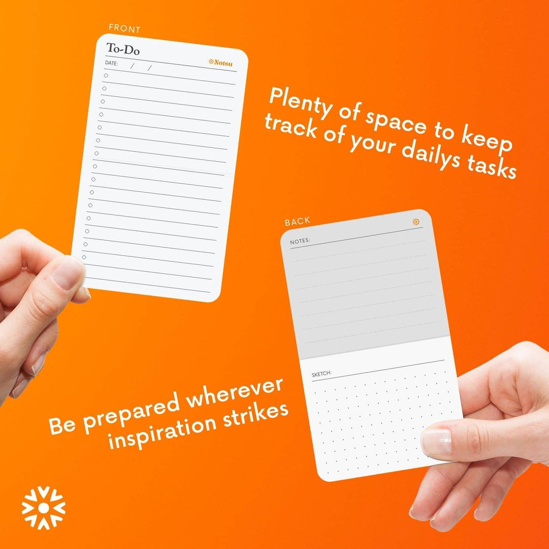 Notsu : To Do List : Grid Index Cards 3x5