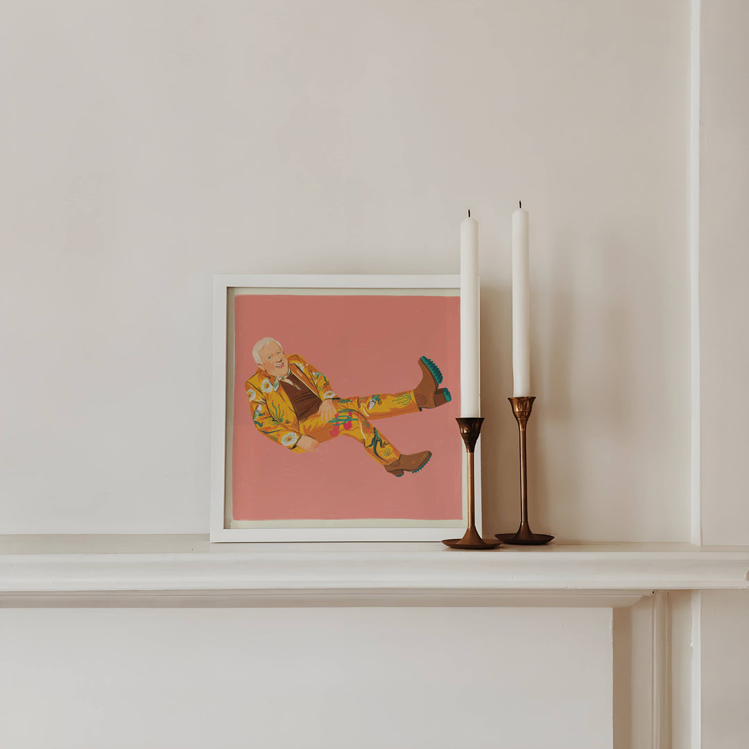 Artbaby : Leslie Jordan Art Print
